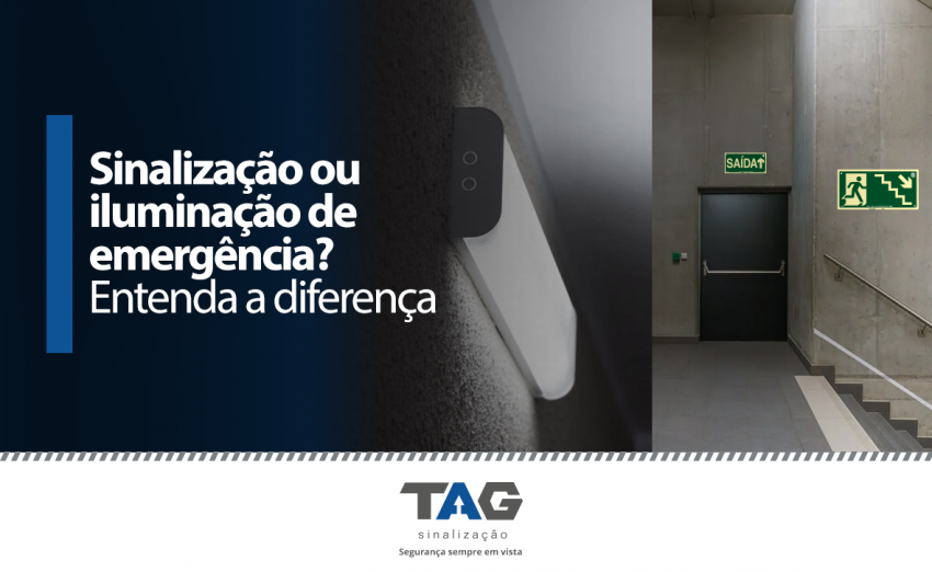 Sinalização ou iluminação de emergência? Entenda a diferença