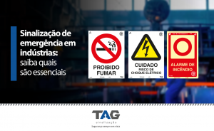 Sinalização de emergência em indústrias: saiba quais são essenciais