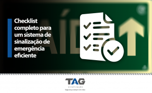 Checklist completo para um sistema de sinalização de emergência eficiente