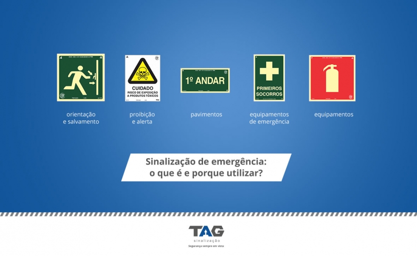 Sinalização de emergência: o que é e porque utilizar?