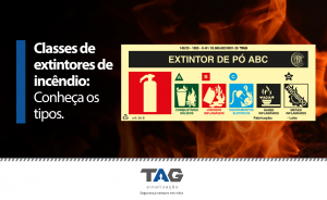 Classes de extintores de incêndio: conheça os tipos