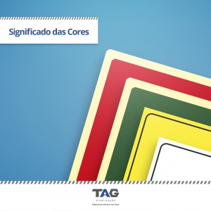 Significado das cores na sinalização de emergência