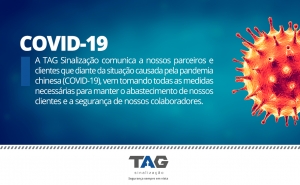 Comunicado TAG Sinalização Covid-19