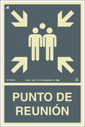 Cartel / Señalización - Referencia S45 - Lugar de Reunión de la Brigada